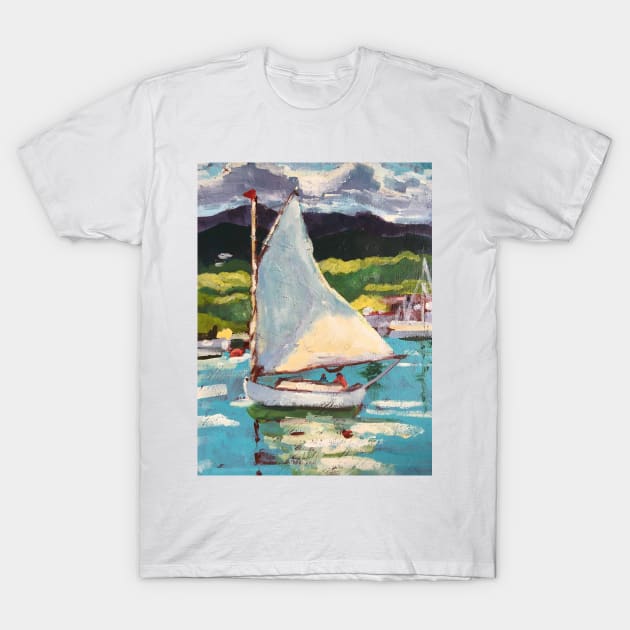 Sailing on a Sunday Afternoon T-Shirt by Susan1964